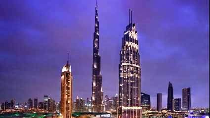 Three of the world's five tallest towers built in 2017 are here in Dubai.
